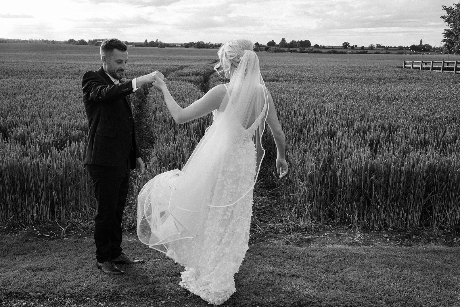 A real wedding at Barmbyfield Barns