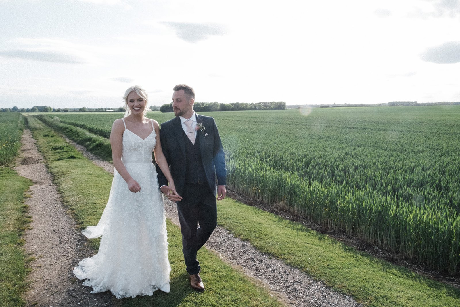 A real wedding at Barmbyfield Barns