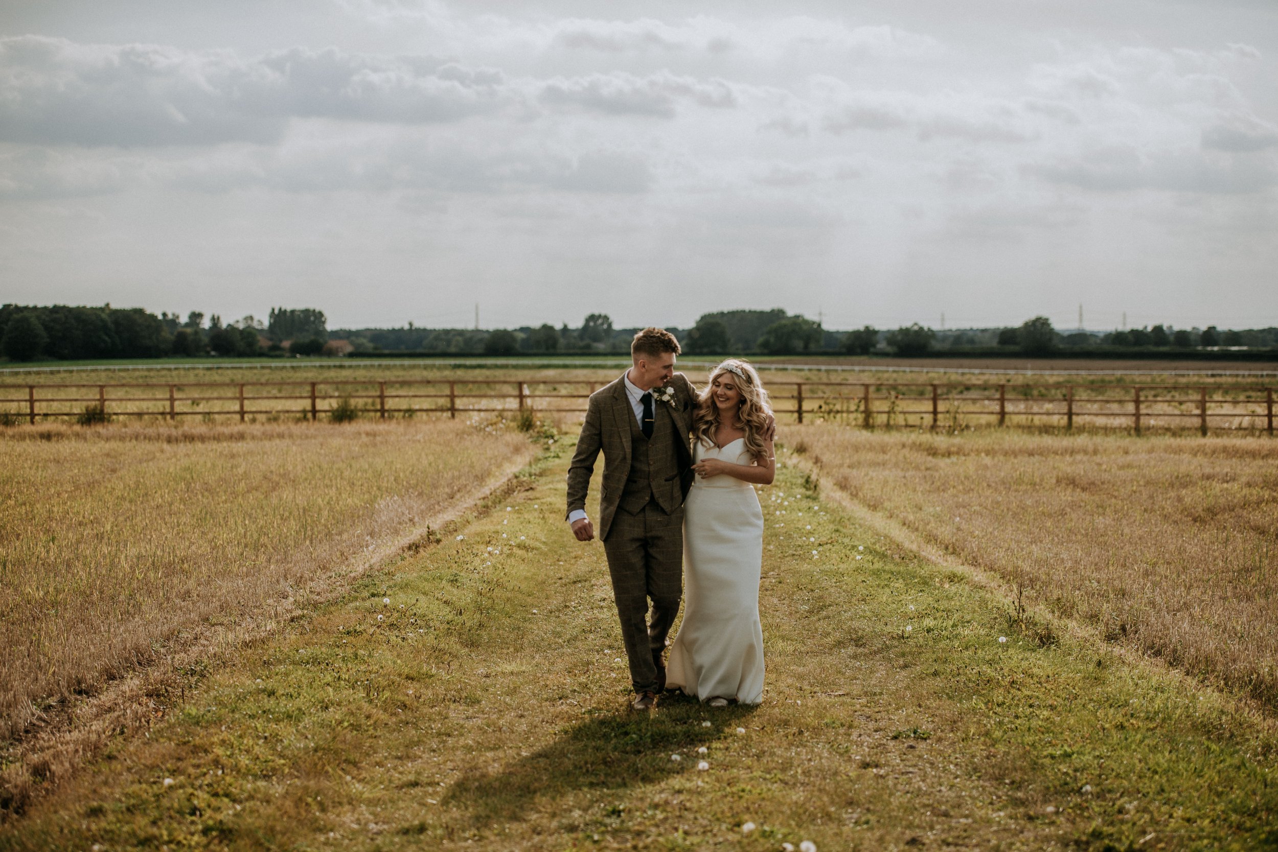 A real wedding at Barmbyfield Barns