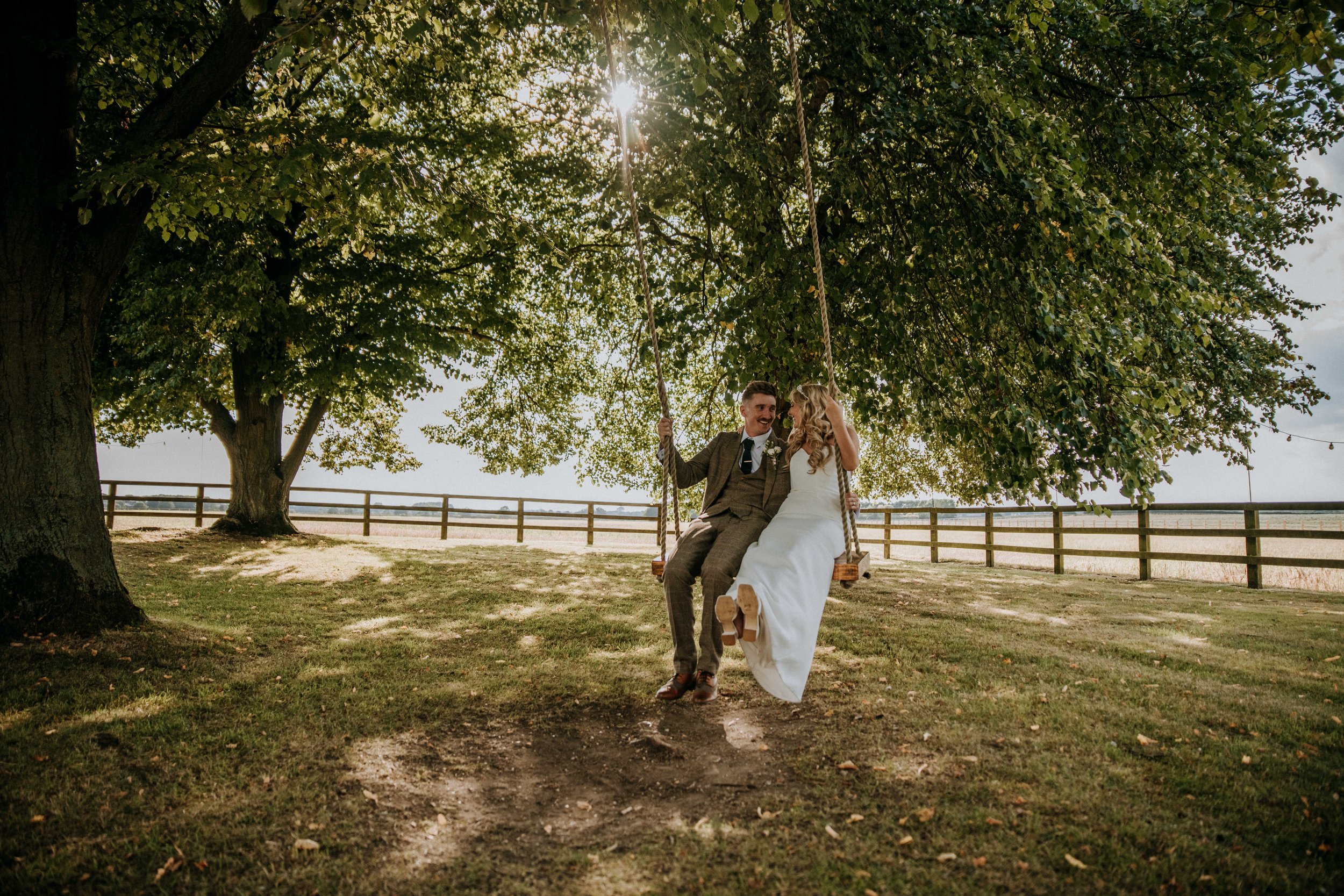 A real wedding at Barmbyfield Barns