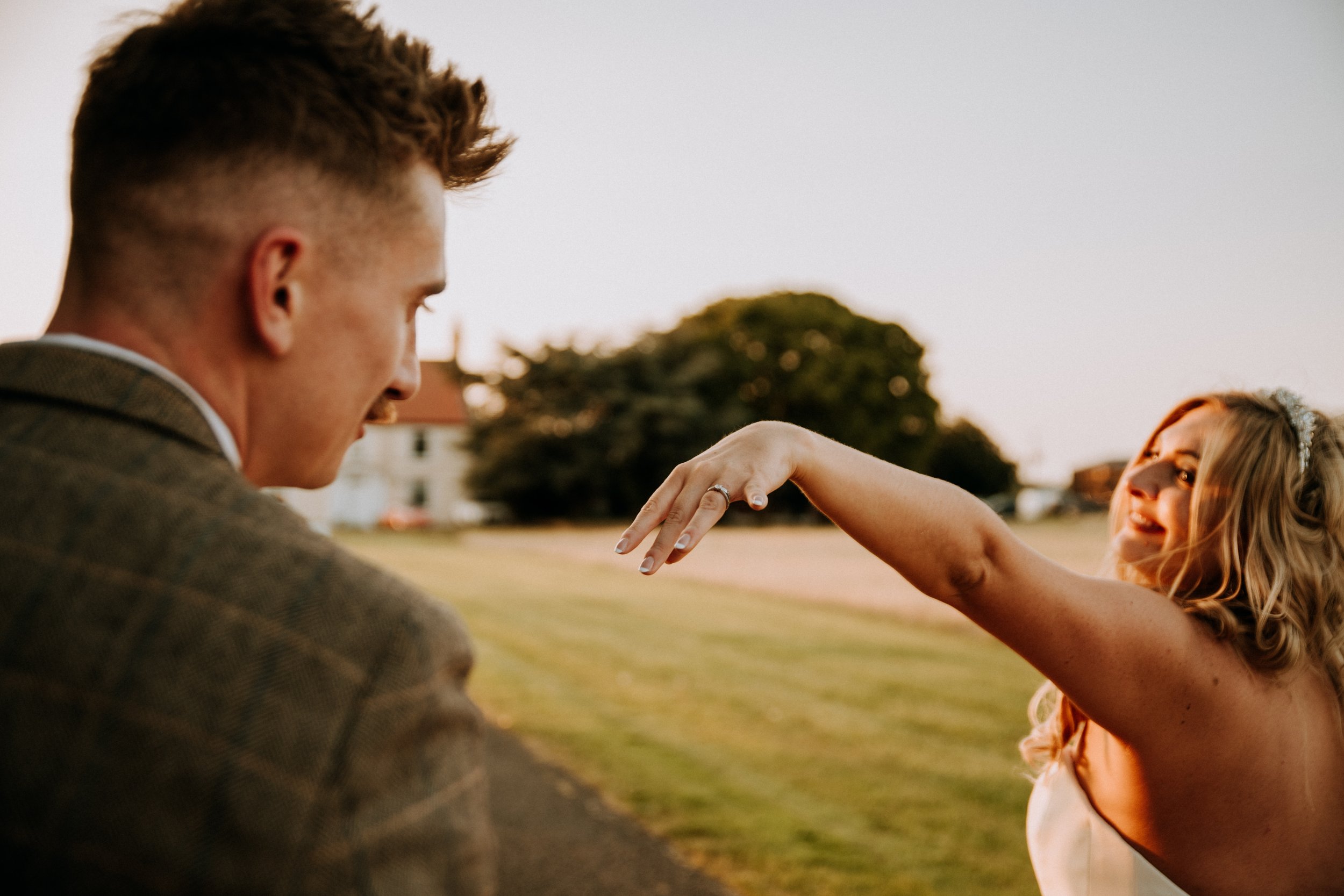 A real wedding at Barmbyfield Barns