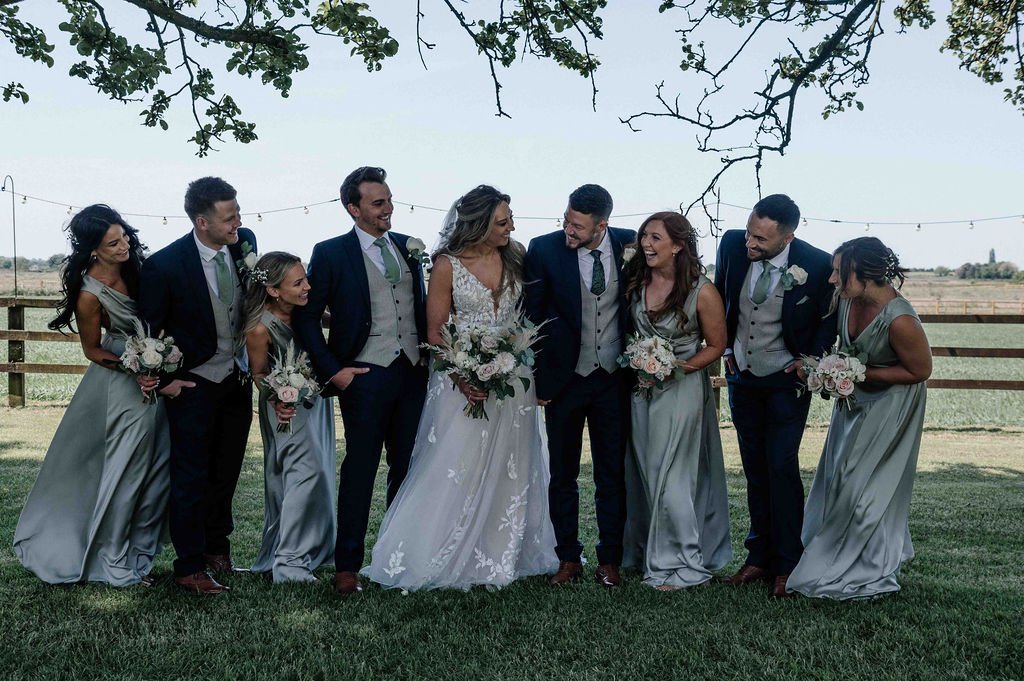 A real wedding at Barmbyfield Barns