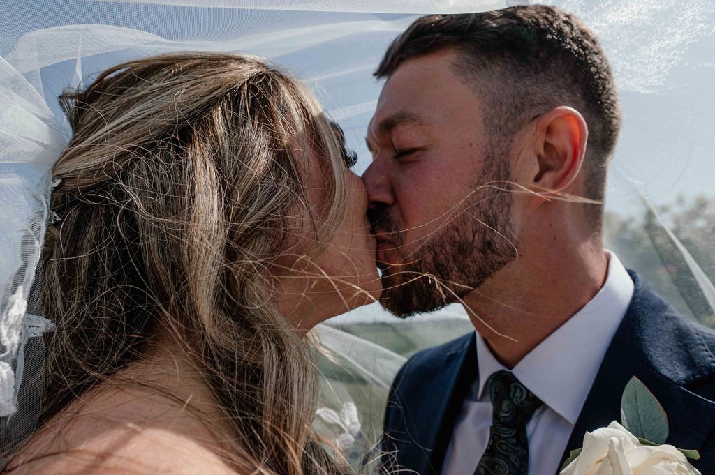 A real wedding at Barmbyfield Barns