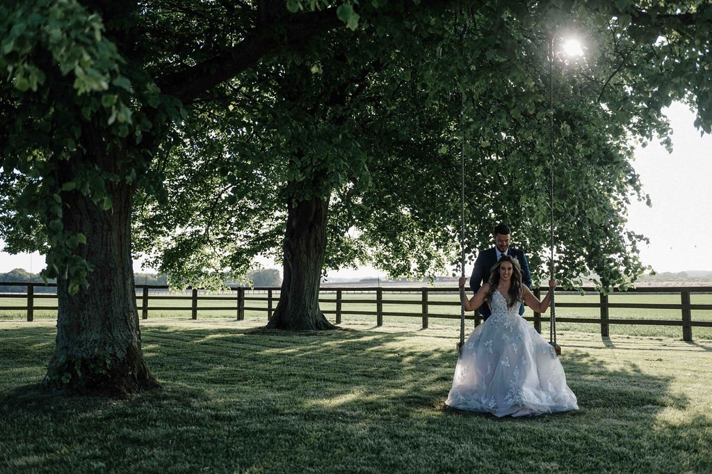 A real wedding at Barmbyfield Barns