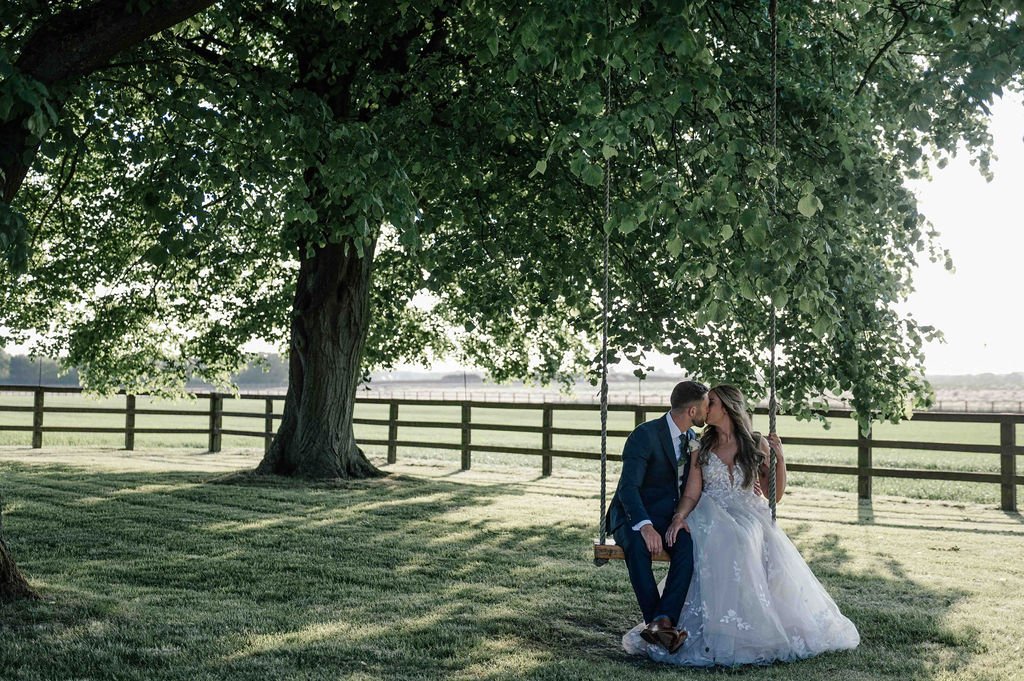 A real wedding at Barmbyfield Barns