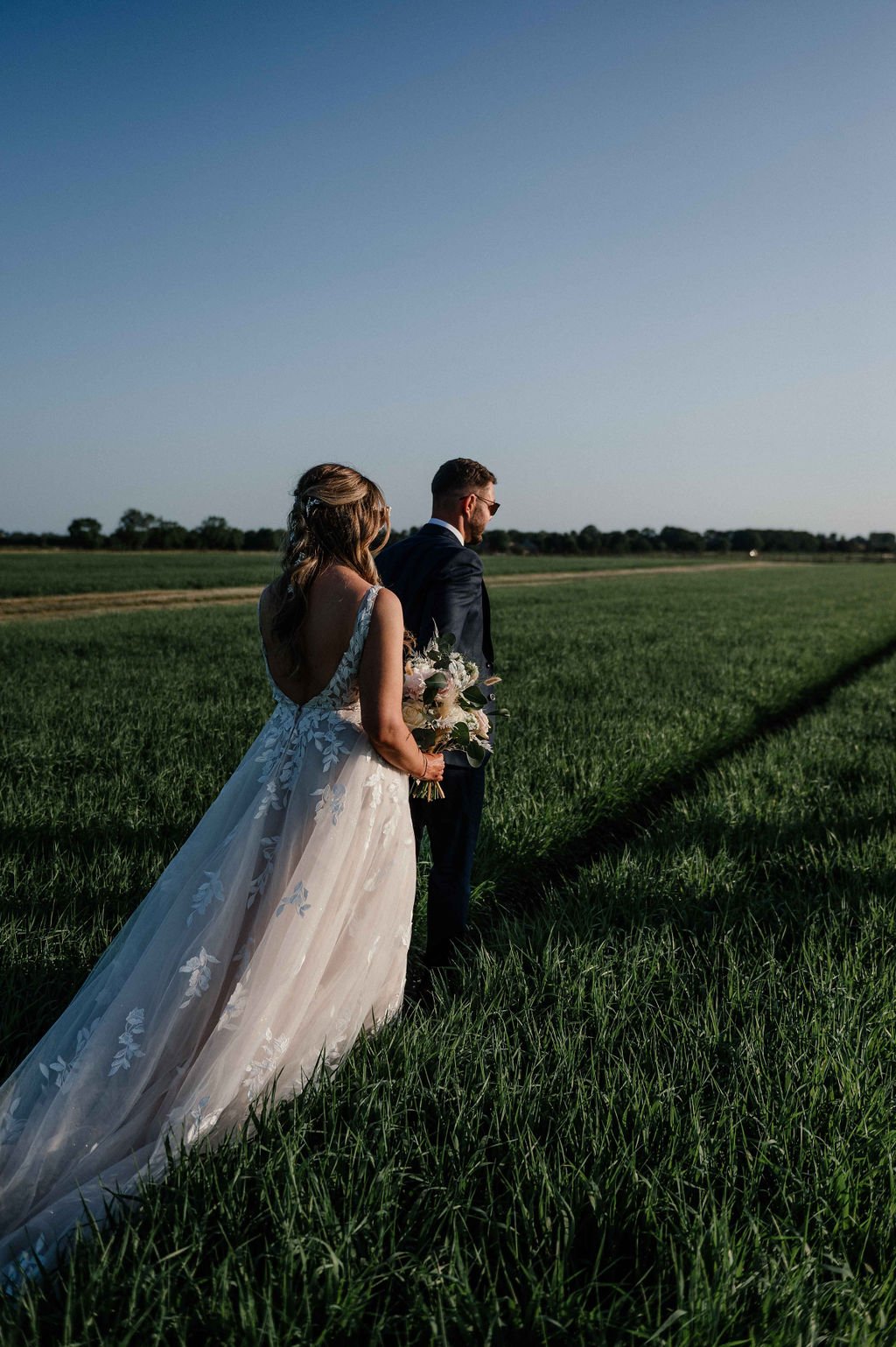 A real wedding at Barmbyfield Barns
