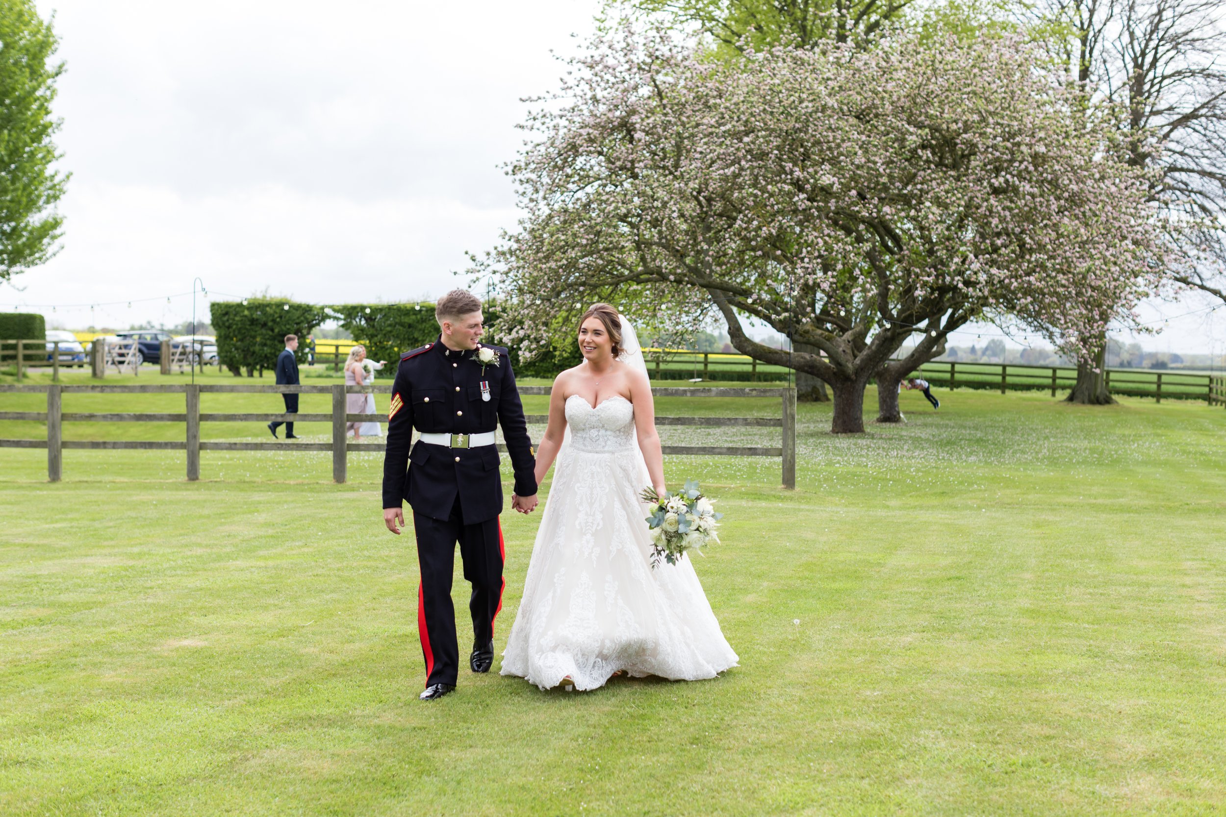 A real wedding at Barmbyfield Barns