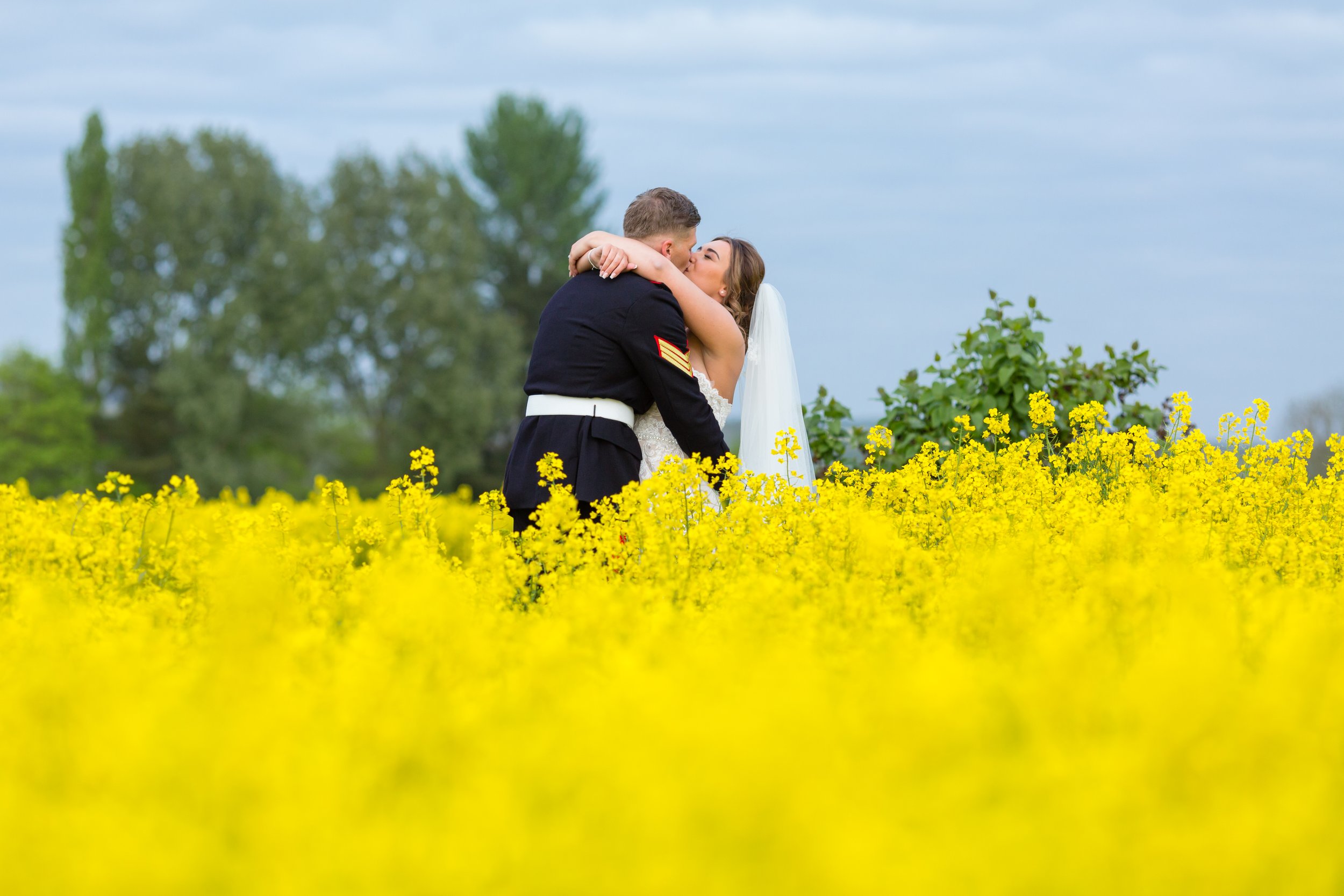 A real wedding at Barmbyfield Barns