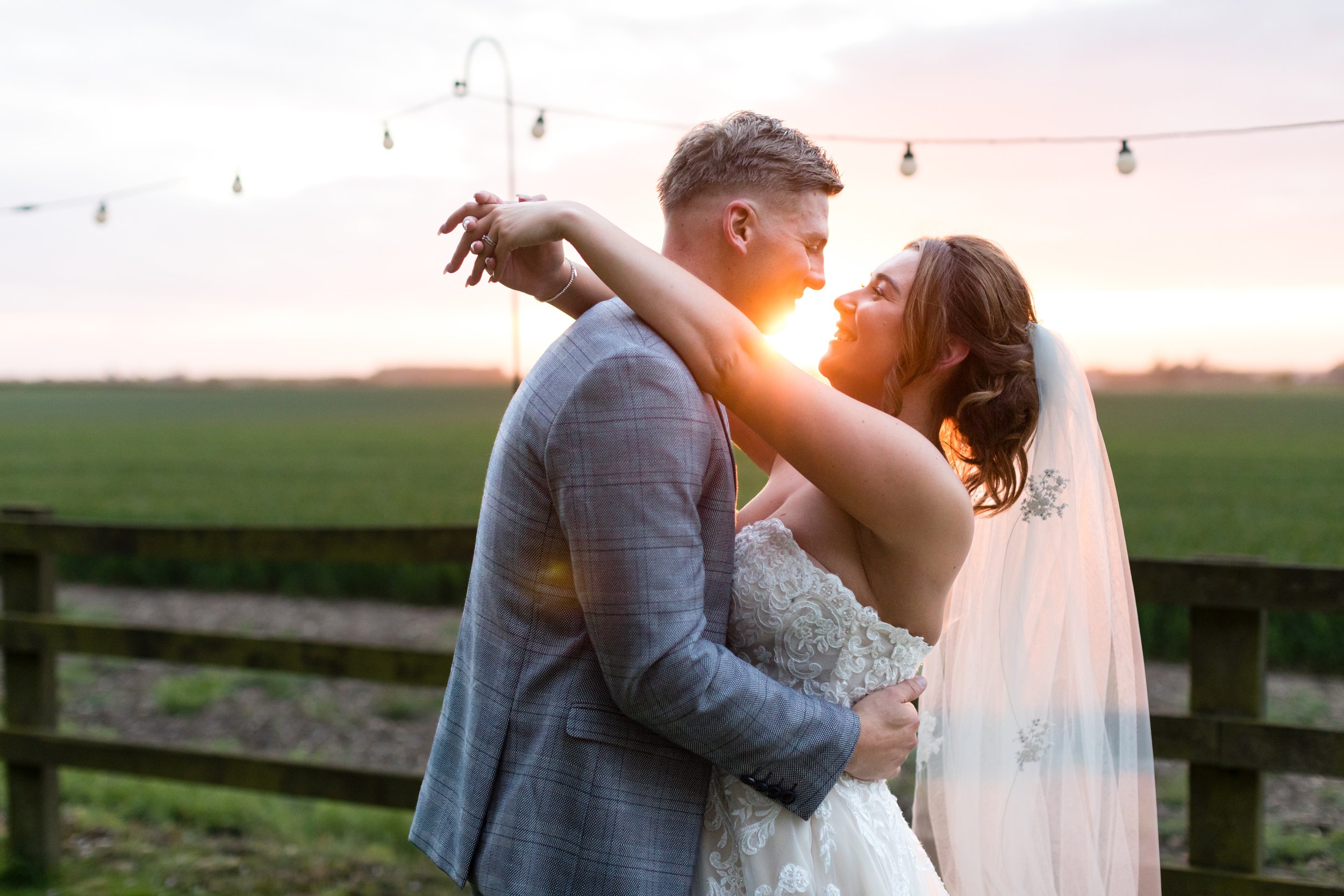 A real wedding at Barmbyfield Barns