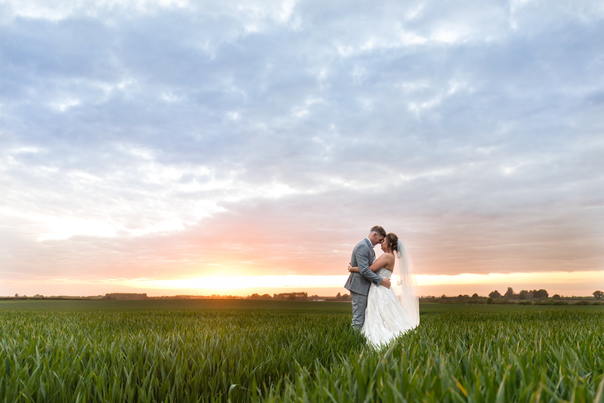 A real wedding at Barmbyfield Barns