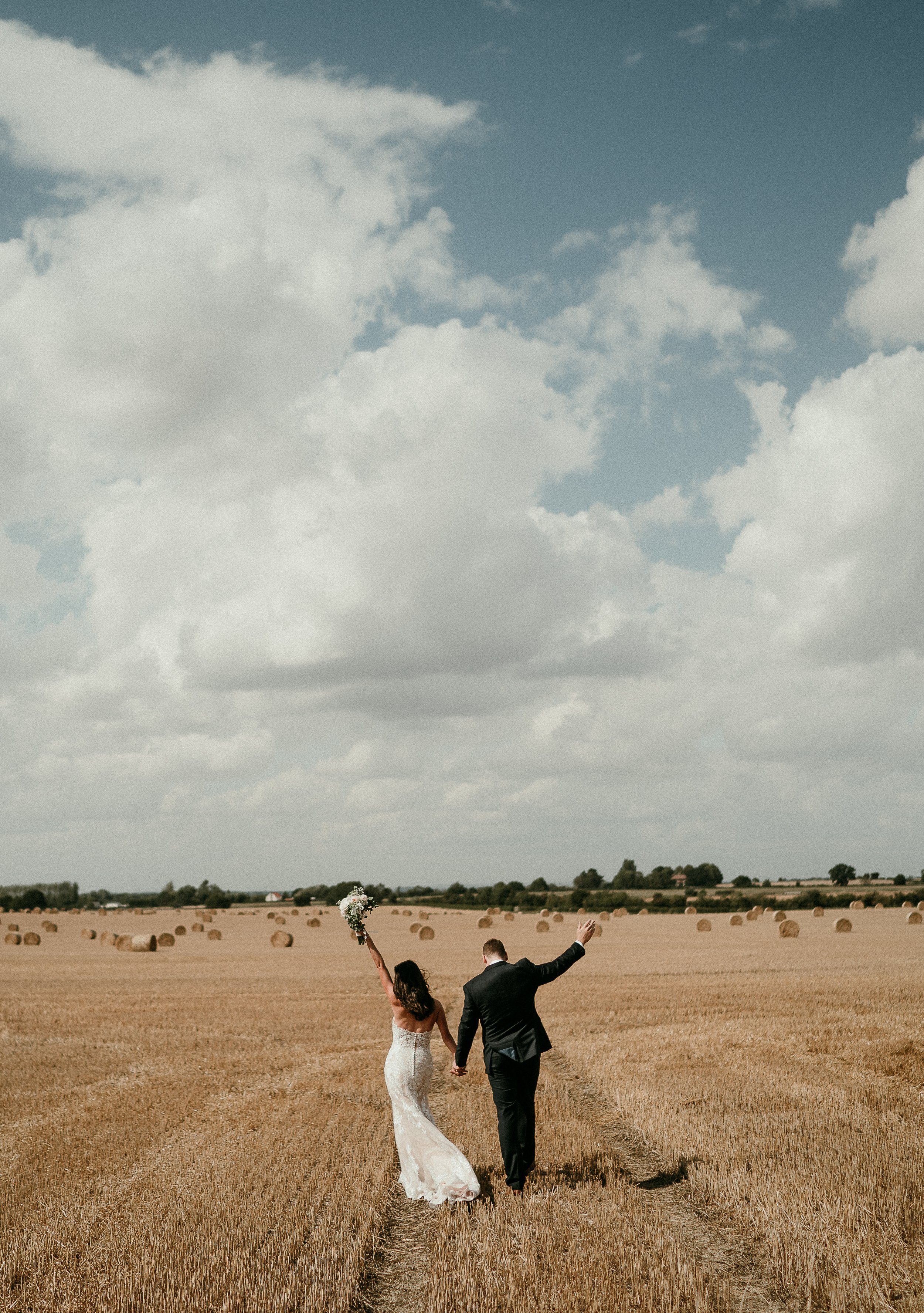 A real wedding at Barmbyfield Barns